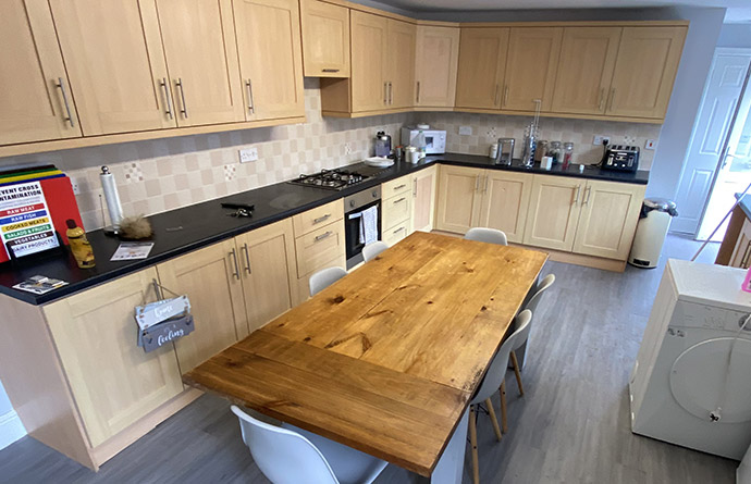 Kitchen within The Open Care Residential Childcare